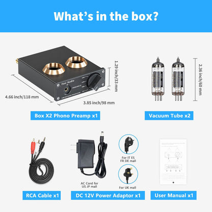 Fosi Audio Box X2 PHONO STAGES