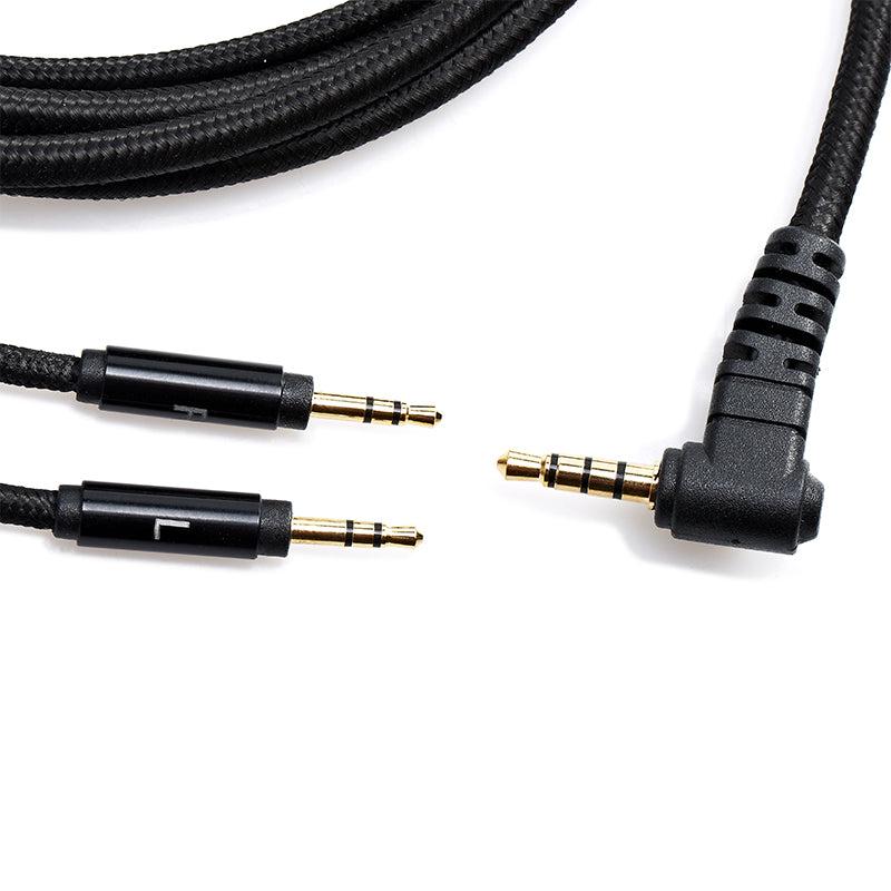 Crystalline TRRS balanced cable(1.5m)-3.5 to 2 3.5 jack-HIFIMAN-PremiumHIFI