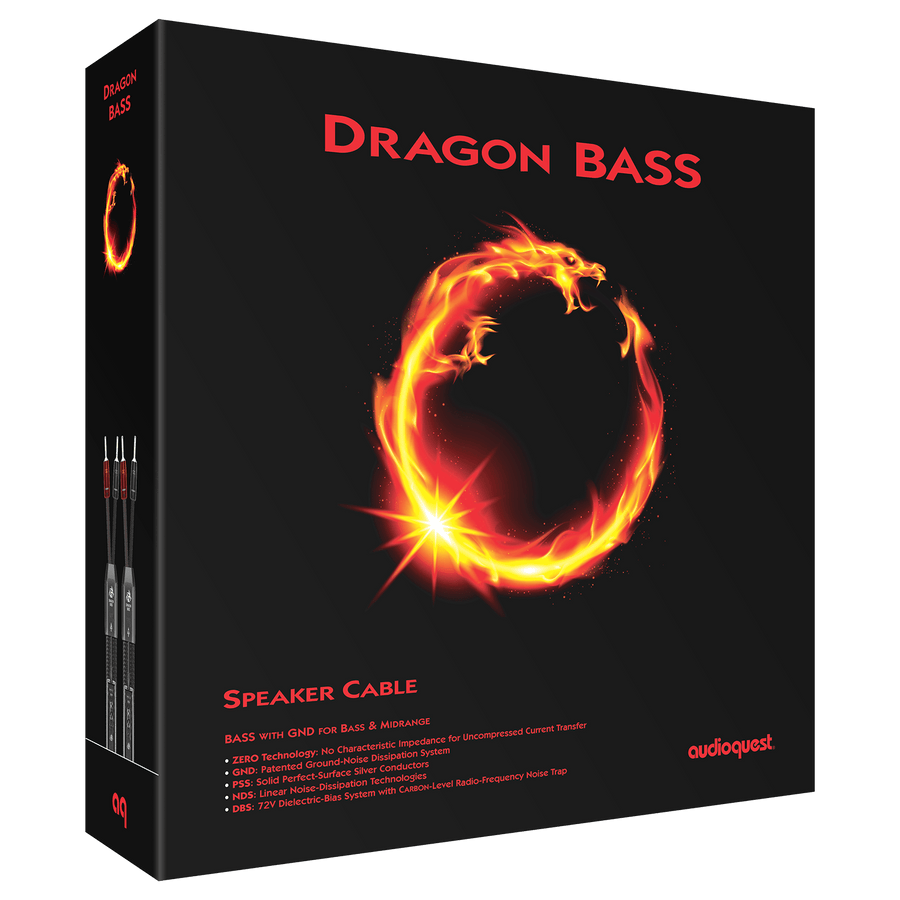 Dragon BASS-speakers cable ready-AudioQuest-PremiumHIFI