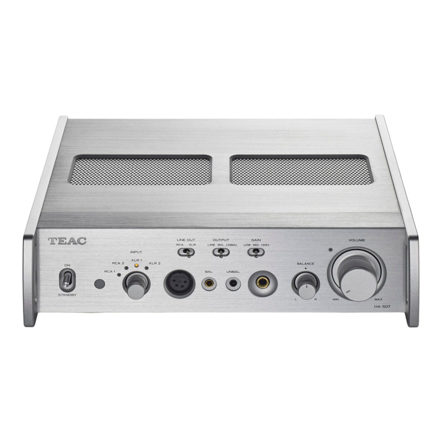 TEAC HA-507 Silver Pure Analog Headphone Amplifier / Preamplifier
