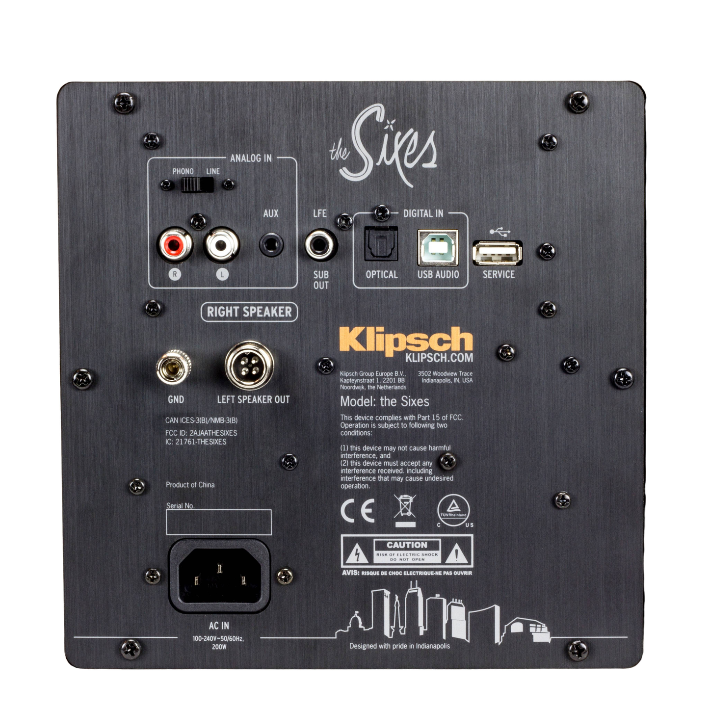 Klipsch-Klipsch The Sixes EUA (Bluetooth)-PremiumHIFI
