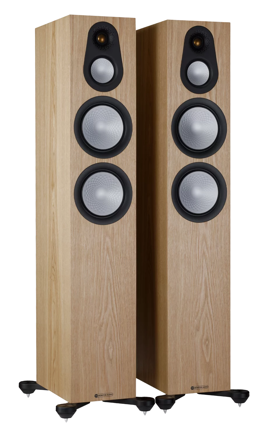 Monitor Audio-Monitor Audio silver 300 floorstanding hi fi speakers pair-PremiumHIFI