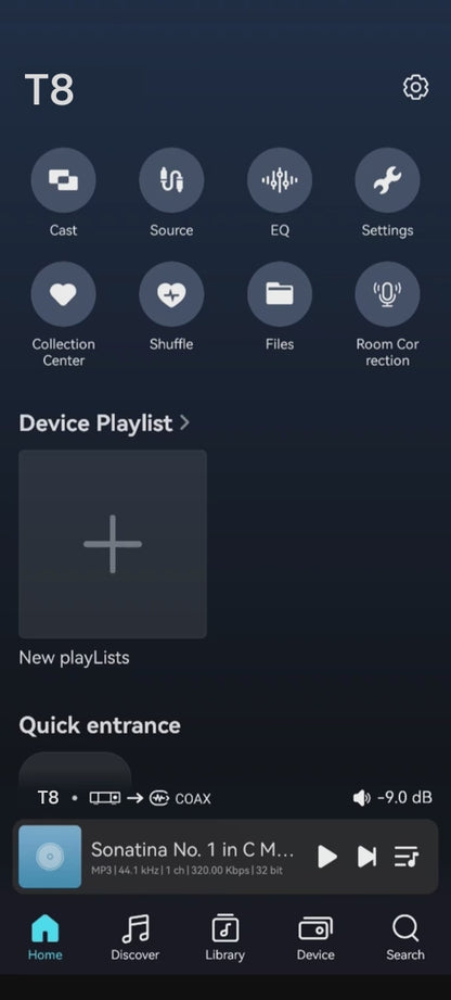 EverSolo T8 Transport de Streaming