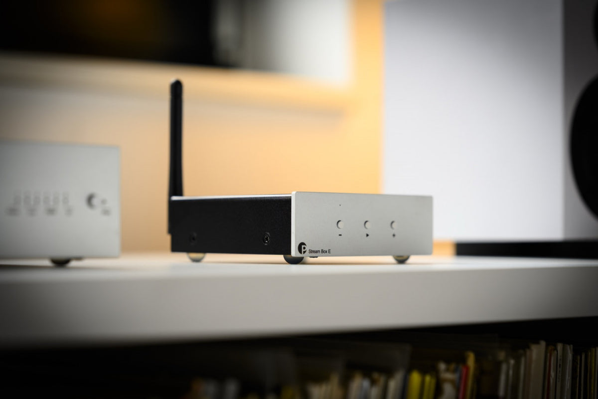 Pro-Ject Stream Box E Silver lifestyle view
