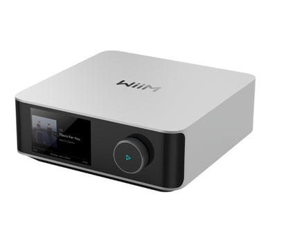 WiiM Amp Ultra – referenssiviritin näyttöruudulla