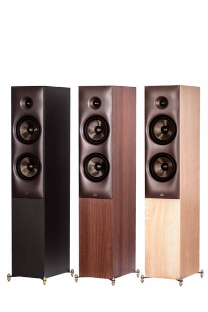 SPRINT 4 - BLONDE OAK (PAIR)-Floorstanding HI FI speakers-Revival Audio-PremiumHIFI