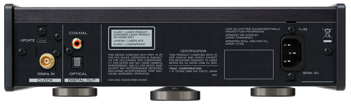 TEAC PD-505T CD Transport Silver-TEAC-PremiumHIFI