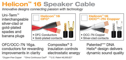 Wireworld Helicon 16 OCC (HCS) speakers cable Ready - PremiumHIFI