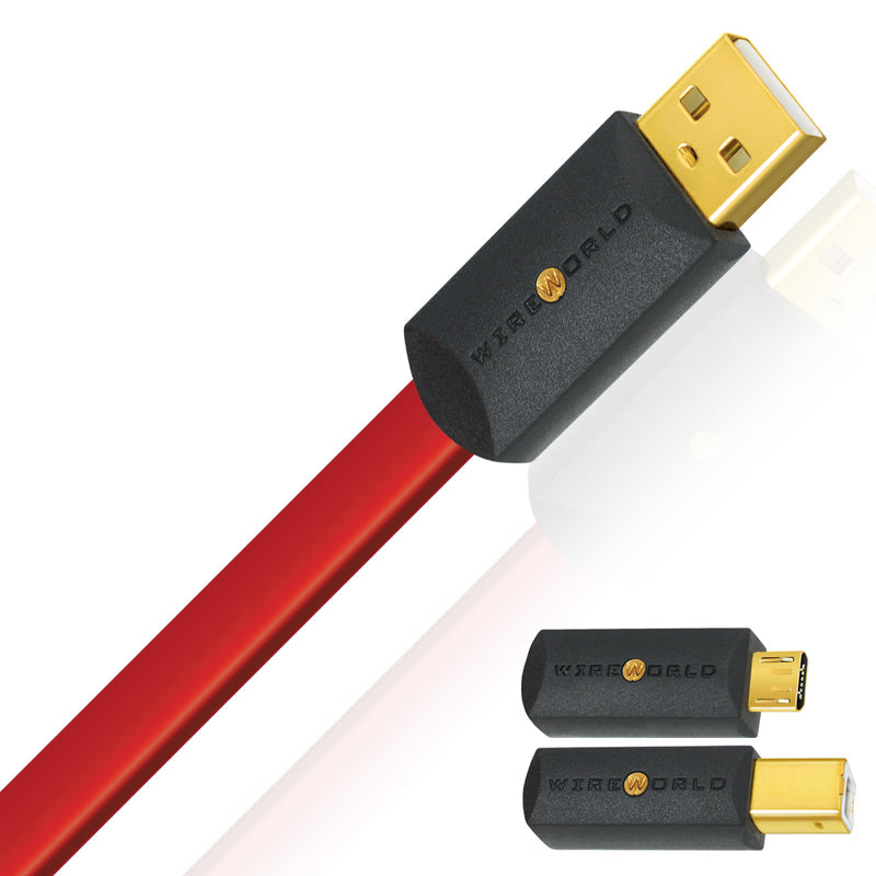 Wireworld STARLIGHT 8 USB2.0 A to B (S2AB)-USB A to USB B-Wireworld-PremiumHIFI