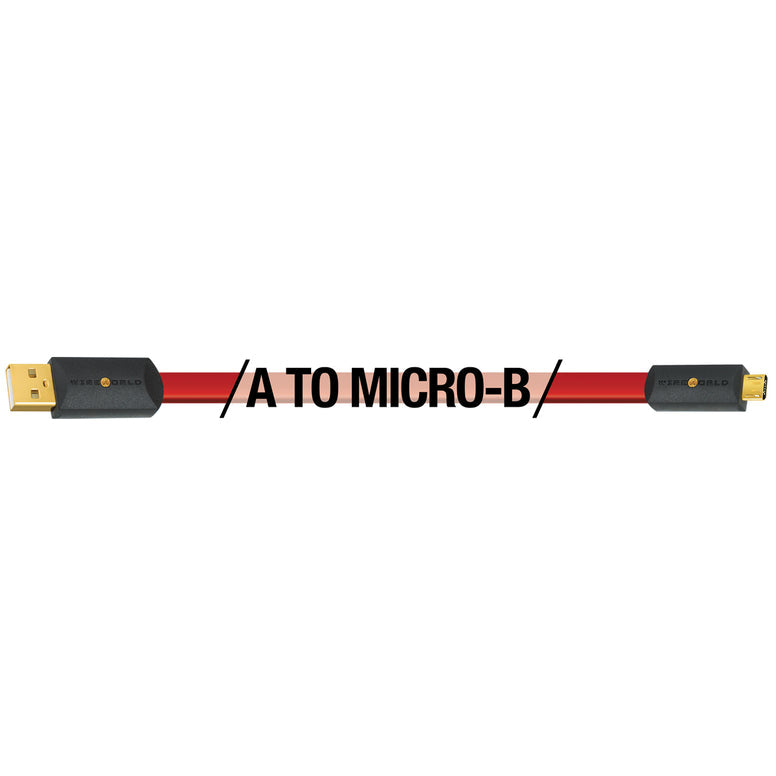 Wireworld STARLIGHT 8 USB2.0 A to Micro B (S2AM)-USB A to Micro USB B-Wireworld-PremiumHIFI