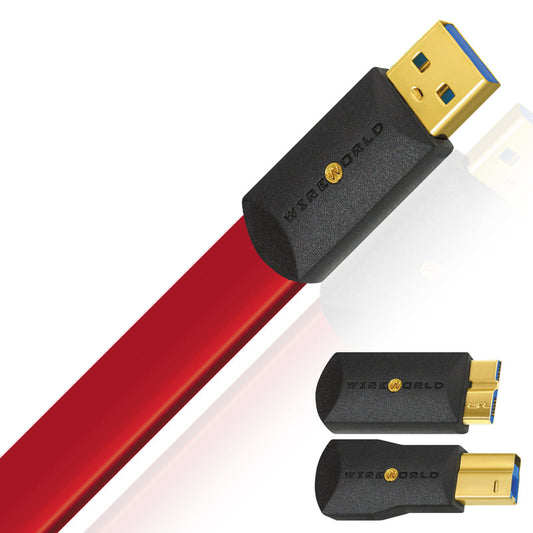 Wireworld STARLIGHT 8 USB3.0 A to B (S3AB)-USB A to USB B-Wireworld-PremiumHIFI