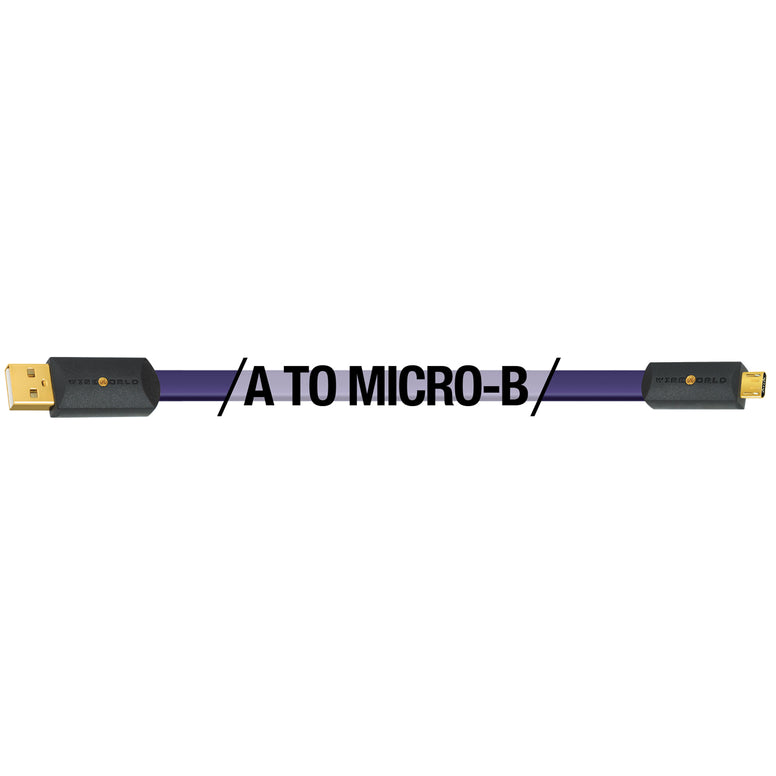 Wireworld ULTRAVIOLET 8 USB2.0 A to Micro B (U2AM)-USB A to Micro USB B-Wireworld-PremiumHIFI